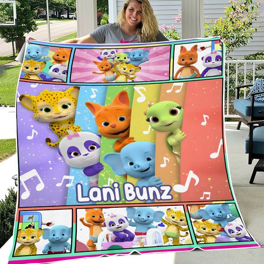 Discover Word Party Blanket, Custom Blanket With Name