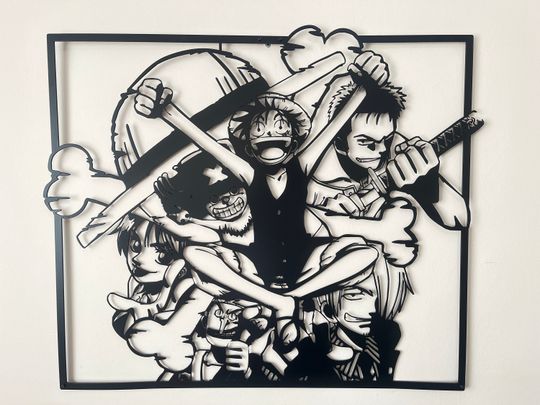 Discover Anime Metal Wall Art
