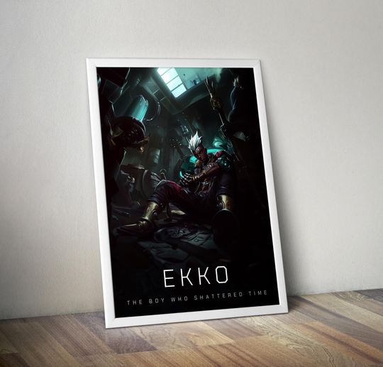Discover Ekko League of Legends Poster