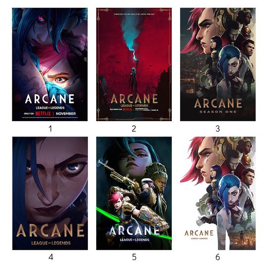 Discover Arcane League Of Legends Season Poster, Arcane Season 2 animated poste