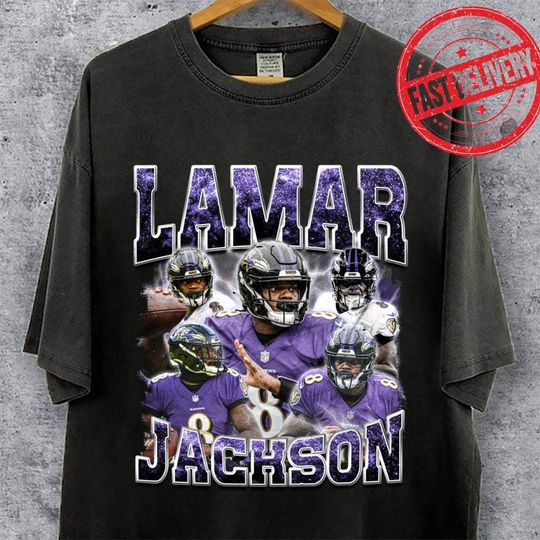 Discover Comfort Color Lamar Jackson Bootleg Sport Vintage Shirt, Lamar Jackson Baltimore Shirt