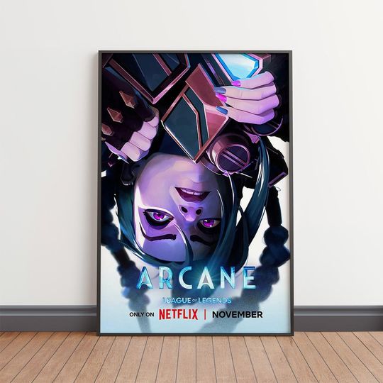 Discover Arcane League Of Legends 2024 Movie Poster, Art Collectibles Posters