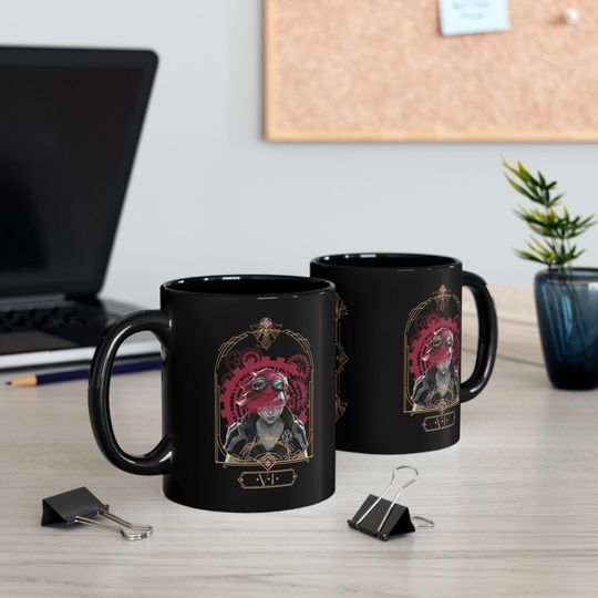 Discover VI arcane mug, Jinx Arcane inspired Mug ,Gaming Mug, Video Game Mug