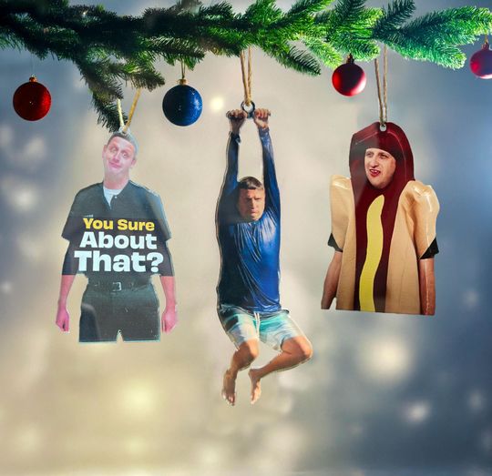 Discover Tim Robinson Zipline Ornament, I Think You Should Leave Acrylic Ornament