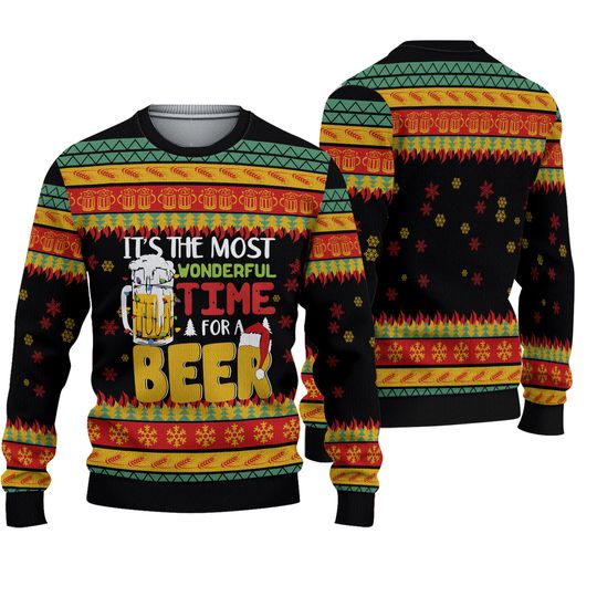 Discover Beer Lovers Ugly Christmas Sweater, Xmas Gifts