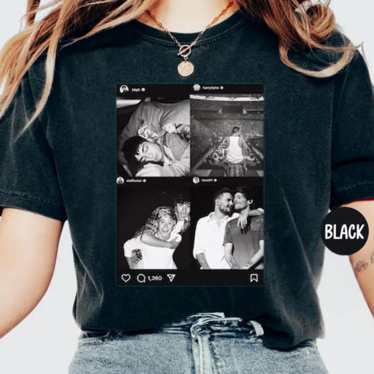 Discover One Direction T-Shirt, 1D Band Shirt Gift For Fan, Music Tour Shirt, Liam Payne Shirt