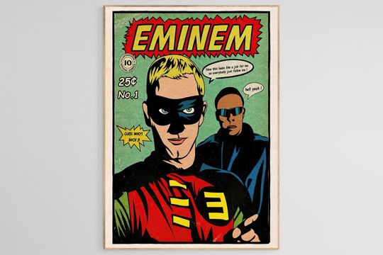 Discover Eminem Poster Decor and Wall Art