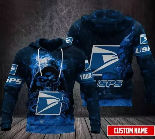 Discover Personalized Postal Service Hoodie, 3D Printed Hoodie