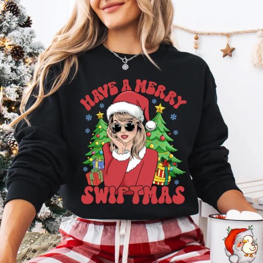 Discover MERRY Swiftmas Sweater - Christmas Gift for Swift Fans