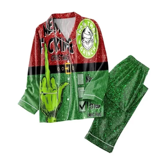 Discover 2024 Christmas Pyjamas  Gri.nch Pajamas