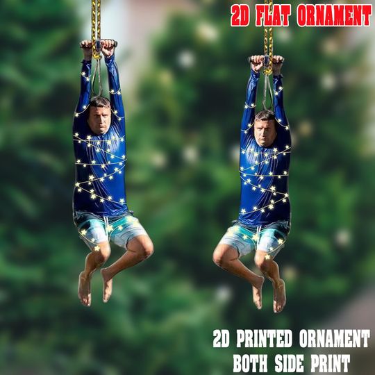 Discover Tim Robinson Zipline With Light Ornament, I Think You Should Leave