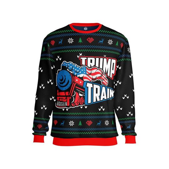 Discover Donald Trump 2024 New Sweatshirt USA Patriotic Unisex Print Sweater