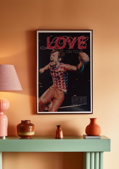 Discover Vintage Rock Band Music Poster