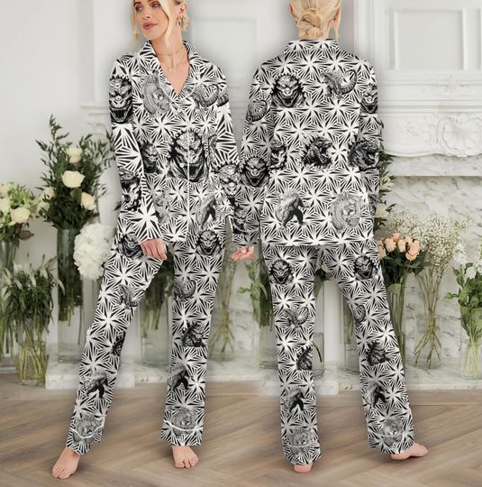 Discover Godzilla Family Pajamas Set