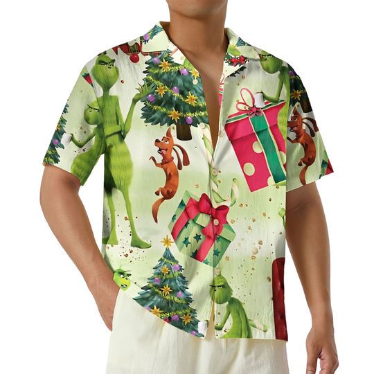 Discover Funny character Hawaiian Shirt, Christmas Whoville University Est 1957 Shirt