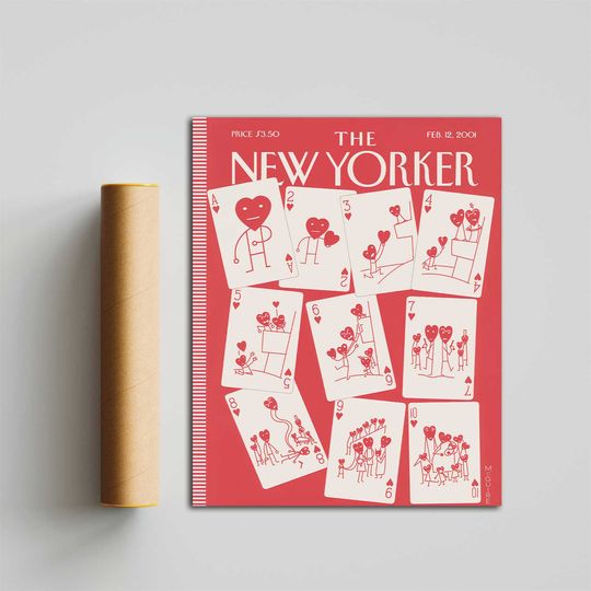 Discover The New Yorker Premium Matte Vertical Poster