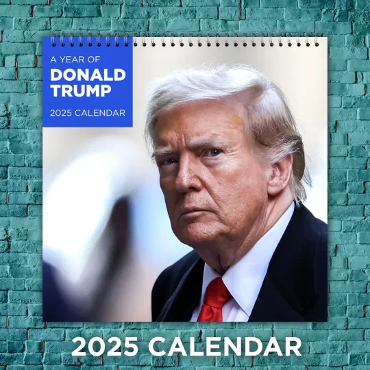 Discover Donald Trump Calendar 2025, Donald Trump Celebrity 2025 Wall Calendar