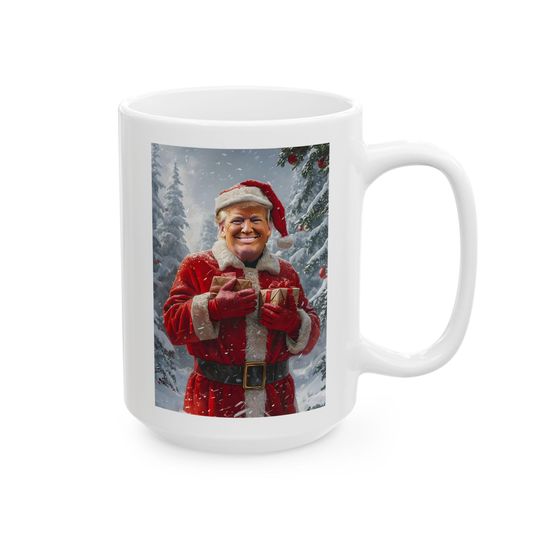 Discover Mug - Donald Trump Christmas
