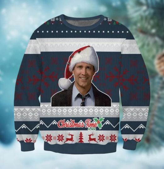 Discover Clark Griswold Ugly Sweater, Santa Hat Griswold Holiday Sweater