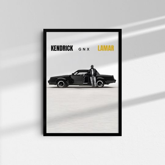 Discover Kendrick Lamar GNX Poster - GNX Album Print