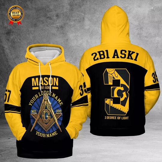 Discover Custom Masonic Hoodie - Personalized Freemason