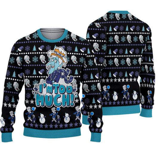 Discover A Miser Brothers Christmas Ugly Sweater, Snow Miser Sweater, Im Too Much