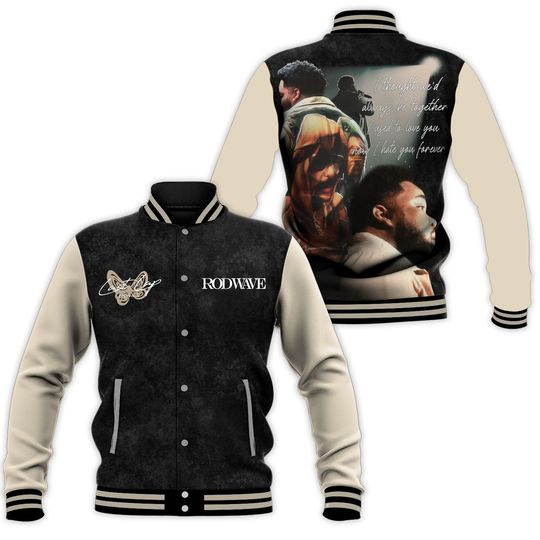 Discover Rod Wave Baseball Jacket, Last Lap Tour Concert Jacket, Gift For Fan