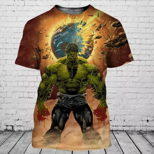 Discover We Are Never Too Old For The Incredible Hulk Tshirt 3D Printed