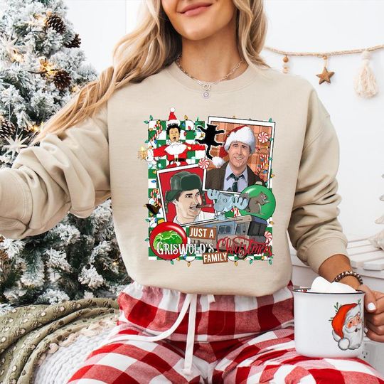 Discover Tis The Season Griswold Family Christmas Sweatshirt, National Lampoon's Christmas Vacation