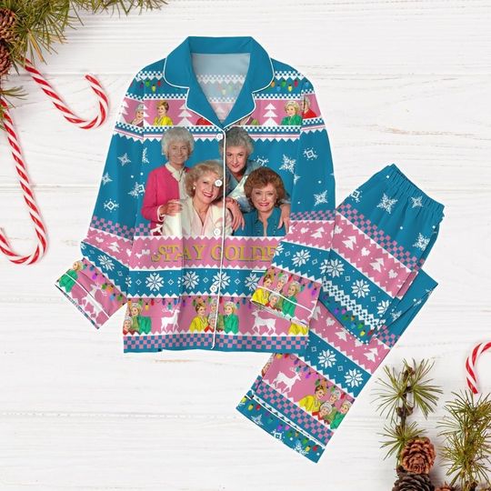 Discover Stay Golden Christmas Pajamas, Stay Golden Holiday Pajamas