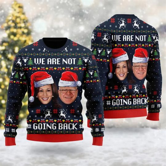 Discover Kamala Harris 2024 Graphic New Sweatshirt USA Patriotic  Sweater Boys Gift Pullover Ugly Christmas Sweaters