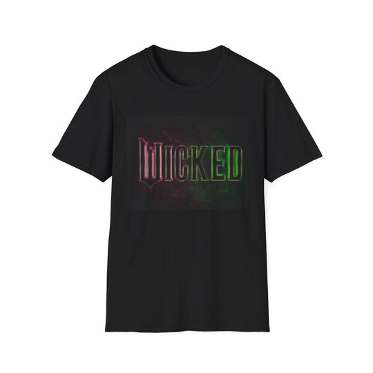 Discover Wicked Movie 2024 T-Shirt Black - Trendy Unisex Tee, Cool Graphic Tee