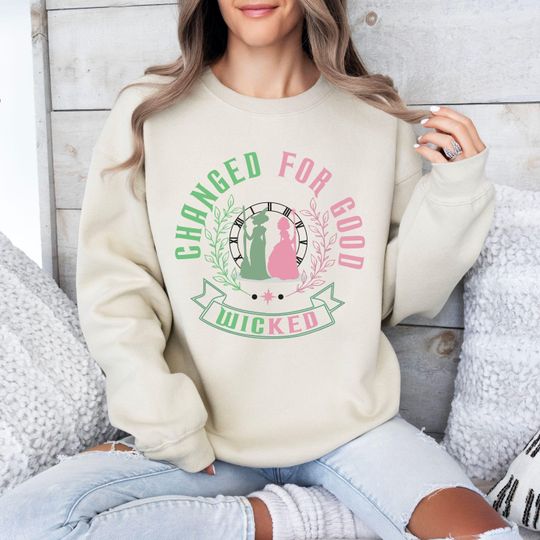 Discover Changed For Good Sweatshirt, Wicked Defy Gravity Shirt, Wicked Musical