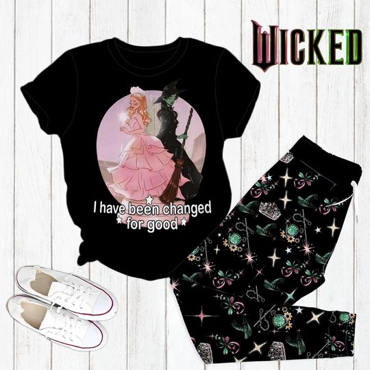 Discover Change For Good Wicked Musical Pajamas, Wizard Of Oz Wicked T-Shirt Pants