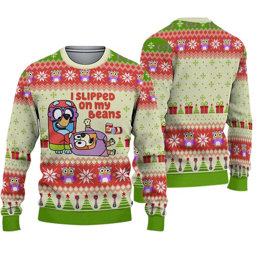 Discover BlueyDad Family Ugly Christmas Sweater