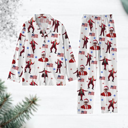 Discover Trump Family Holiday Pajamas Set