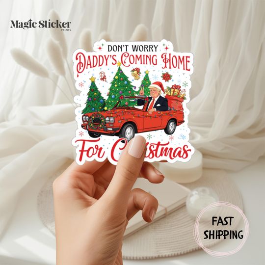 Discover Trump 2024 Sticker, Funny Political Gift for Trump Supporters