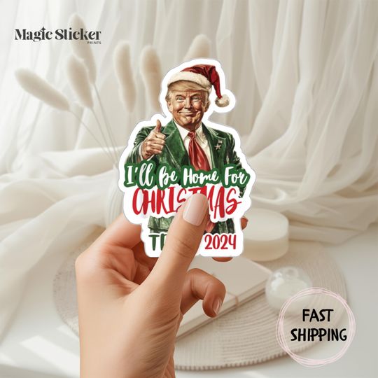 Discover Trump 2024 Sticker, Trump Supporter, Political Gifts, Funny Trump, Felon Sticker