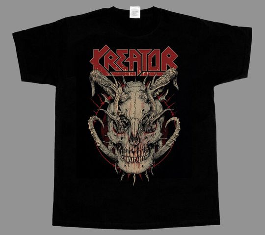 Discover Kreator T Shirt Vintage Metal Music Shirt
