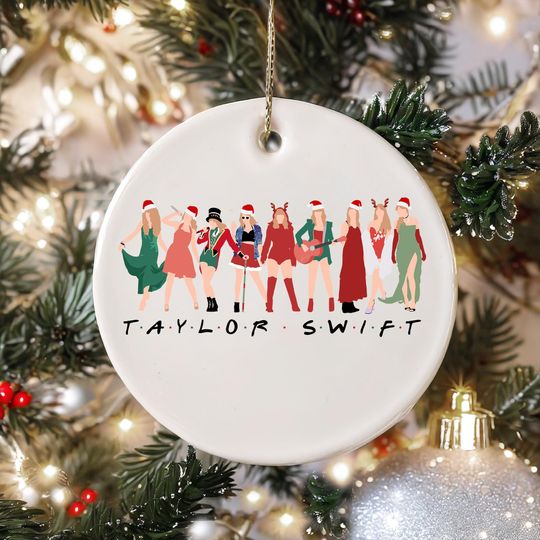 Discover Merry Swiftmas Christmas Ornament - Holiday Decor