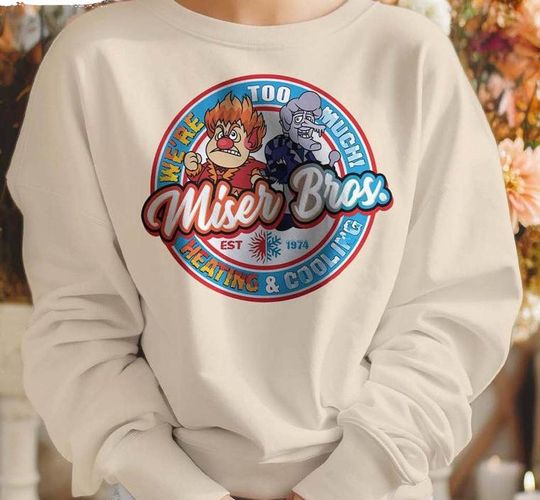 Discover Vintage The Year Without A Santa Claus Sweatshirt, Miser Brothers Hoodie