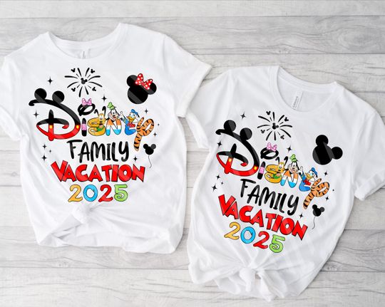 Discover Family Vacation 2025 Magical Kingdom Shirt