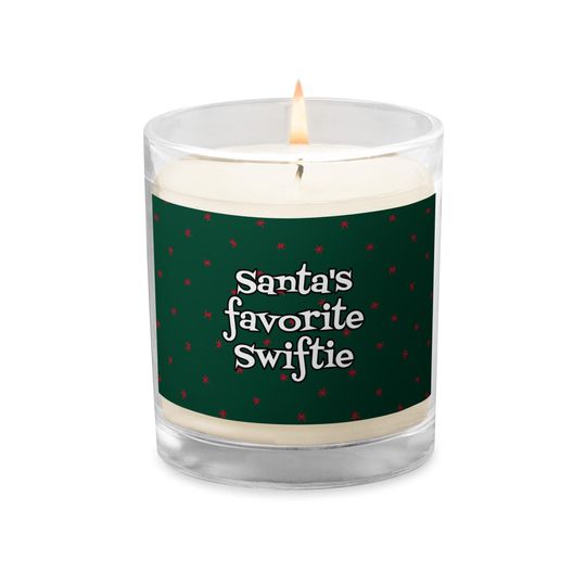 Discover Santa's Favorite Swiftie Unscented Candle