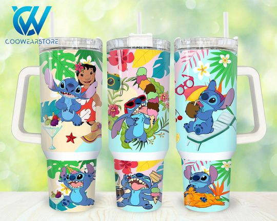 Discover Cartoon Characters 40oz Tumbler