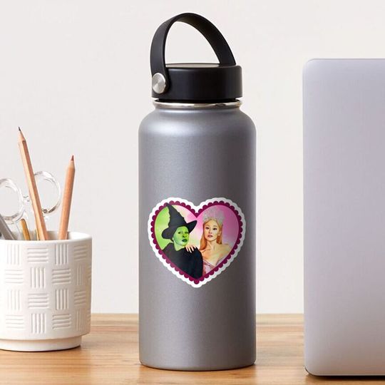 Discover Wicked Movie Glinda and Elphaba Sticker