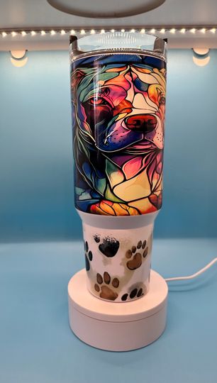 Discover 40oz PitBull Tumbler