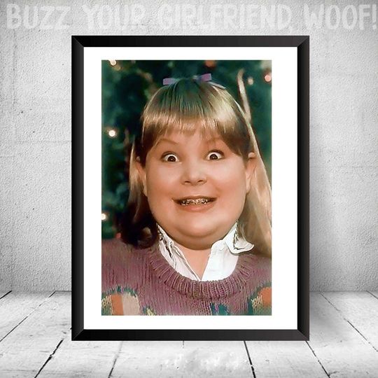 Discover Home Alone Buzz's Girlfriend Replica Photo Woof Prop Christmas Gift Holiday Kevin Poster