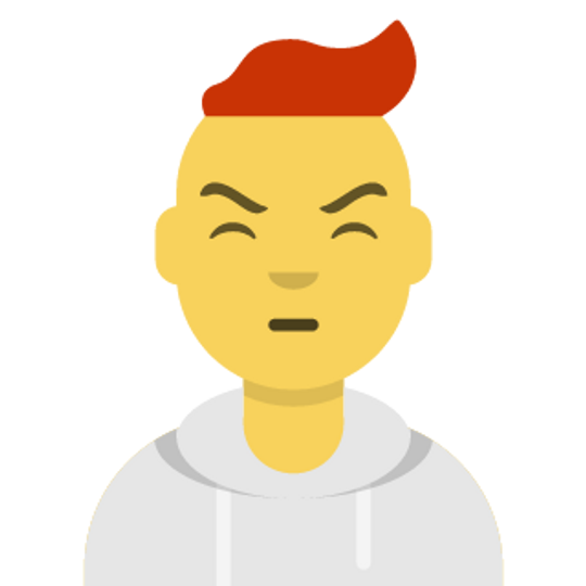 B