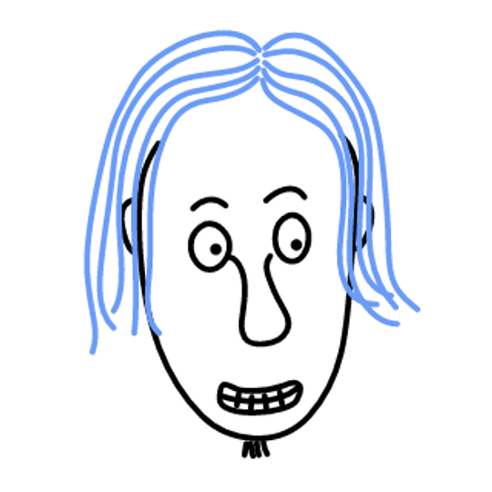 B