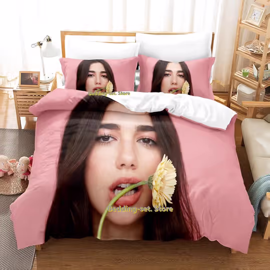 Discover Dua Lipa Bedding Sets, Bedroom Decor
